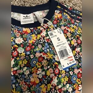 Adidas Liberty Floral Tee in Multicolor